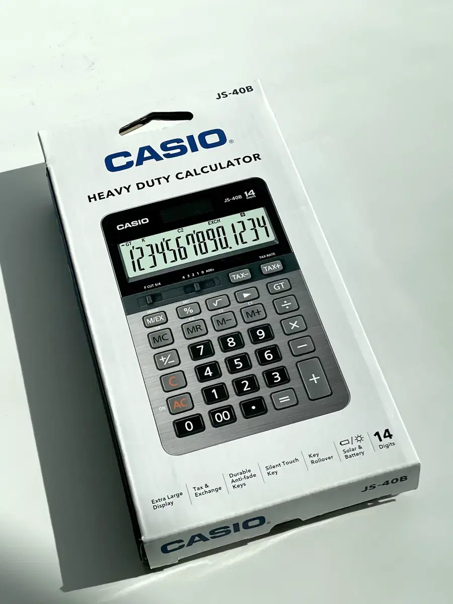 CASIO js-40b 계산기